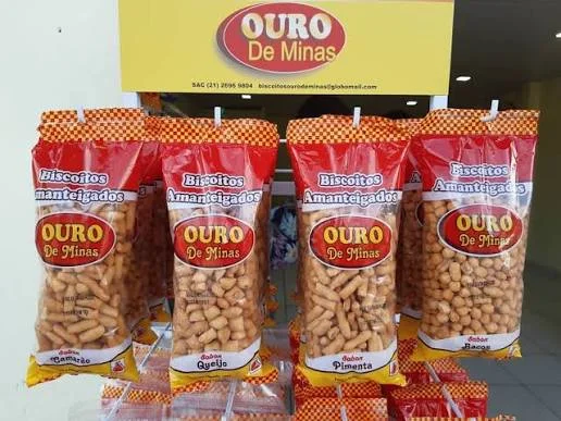 Biscoitos amanteigados Ouro de minas