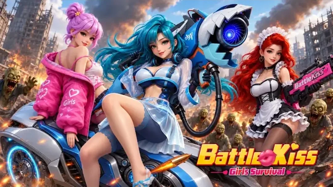 Imagem do game Battle Kiss:Girl's Survival